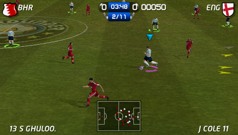 World Tour Soccer screenshot 4 for PSP